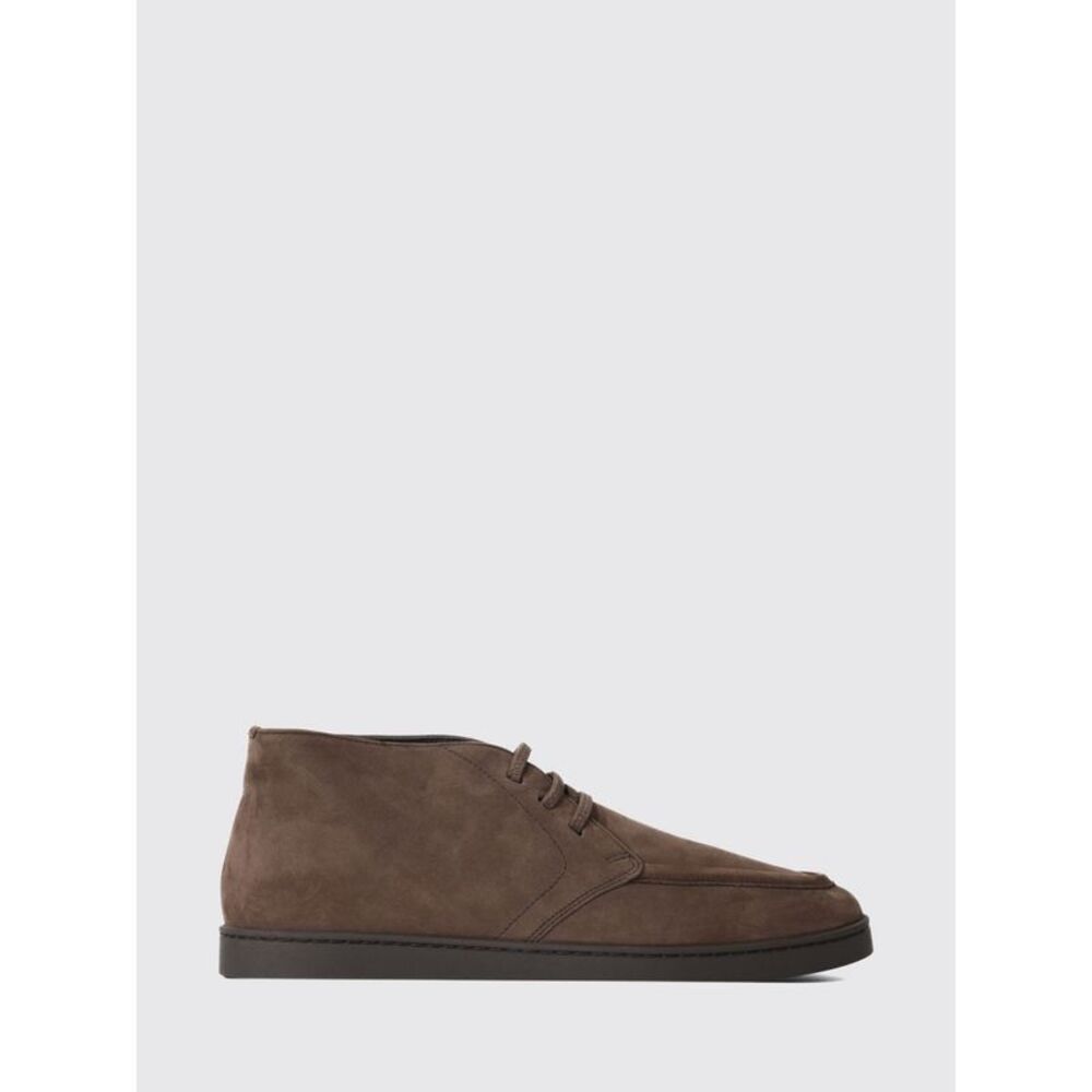 Lace-Up Suede Chukka Boots Church's With A Round Toe And Rubber Sole